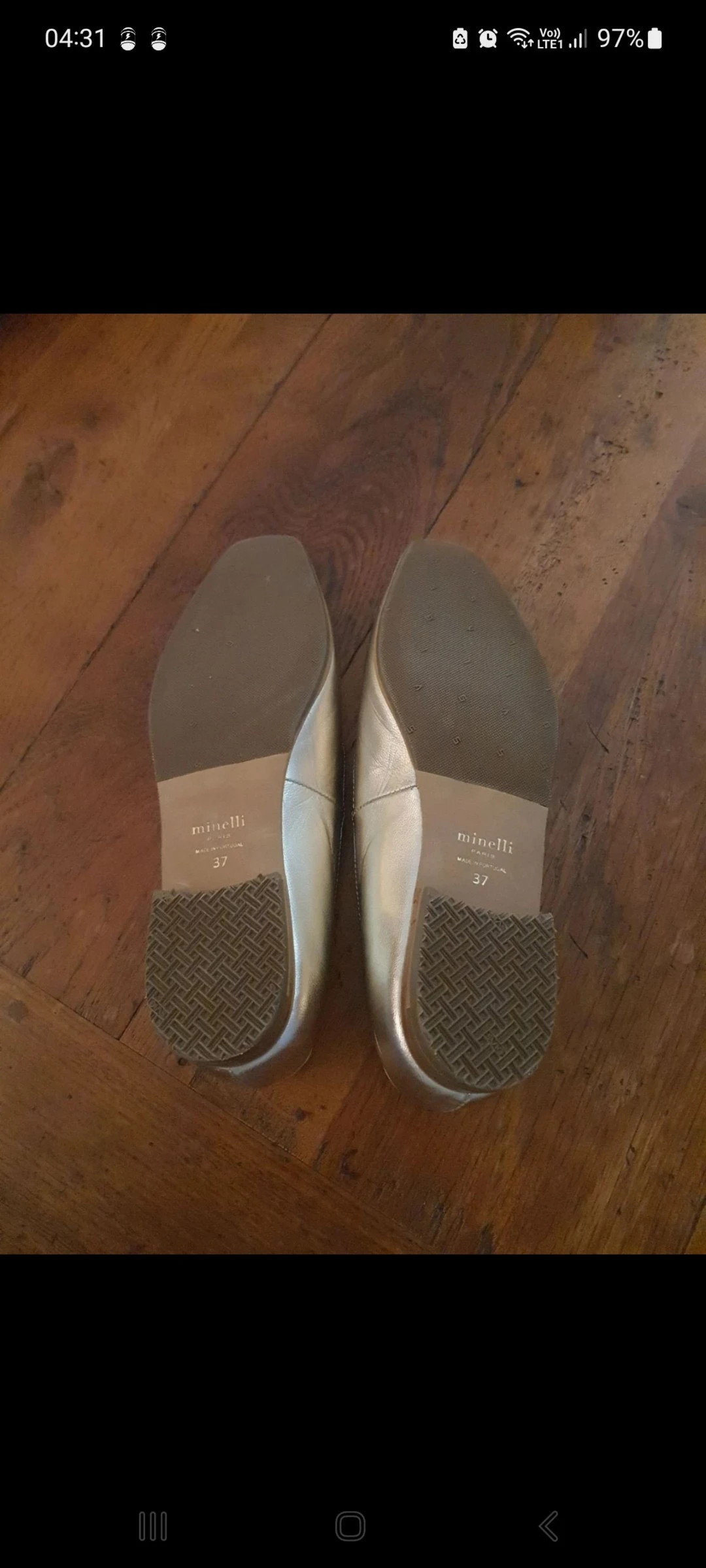 Ballerinas doradas Minelli talla 37 – photo 4
